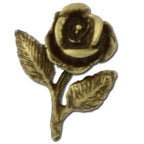 Rose 2 Lapel Pin