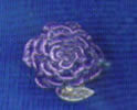 Rose 6 Lapel Pin