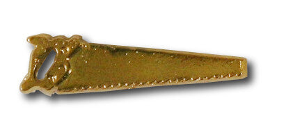 Hand Saw Lapel Pin