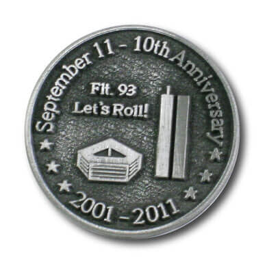 September 11th 10 Year Anniversary Pin