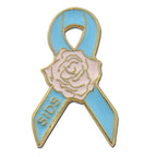 SIDS Awareness Rose Lapel Pin