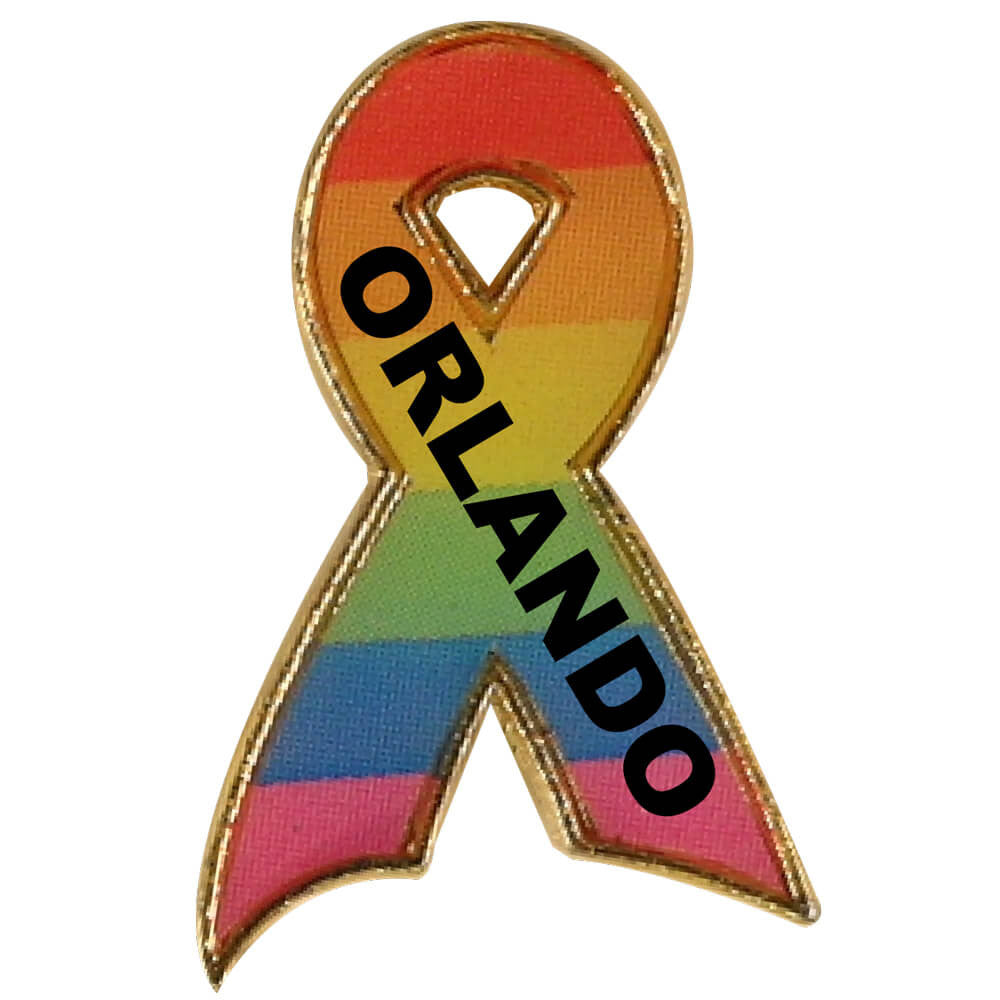 Orlando Support Ribbon Pin